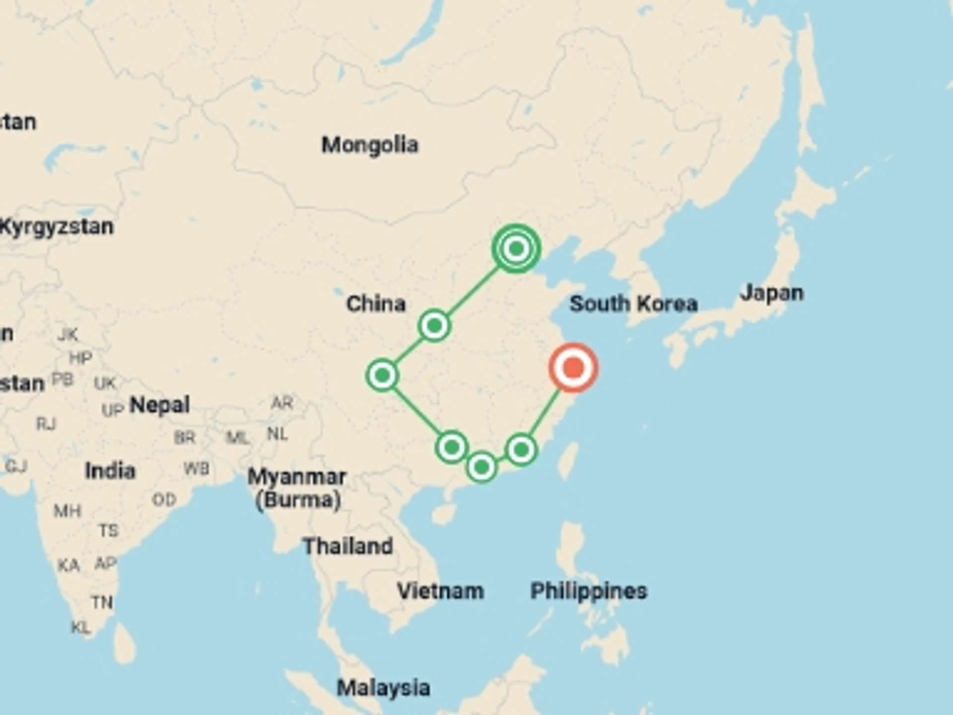 Asia 15-Day tours