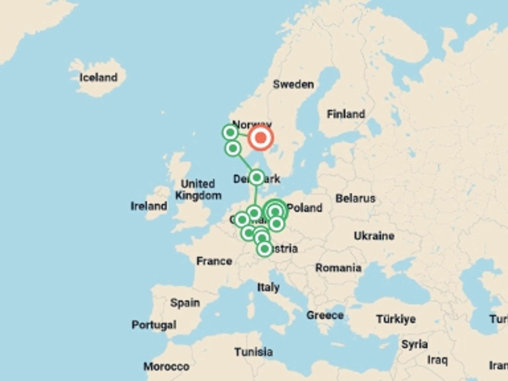 Oslo 12-Day tours