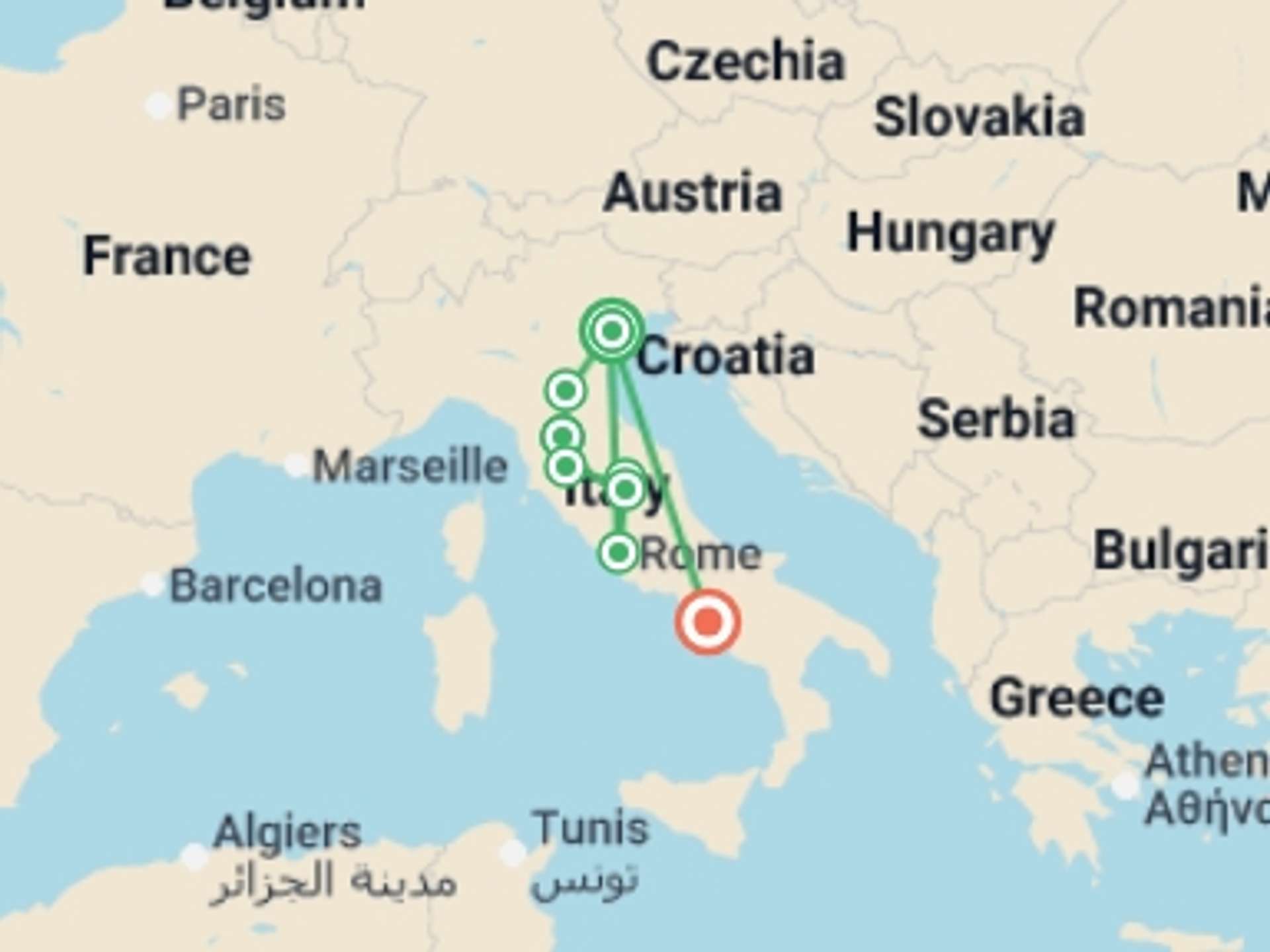 Italy 8-Day tours