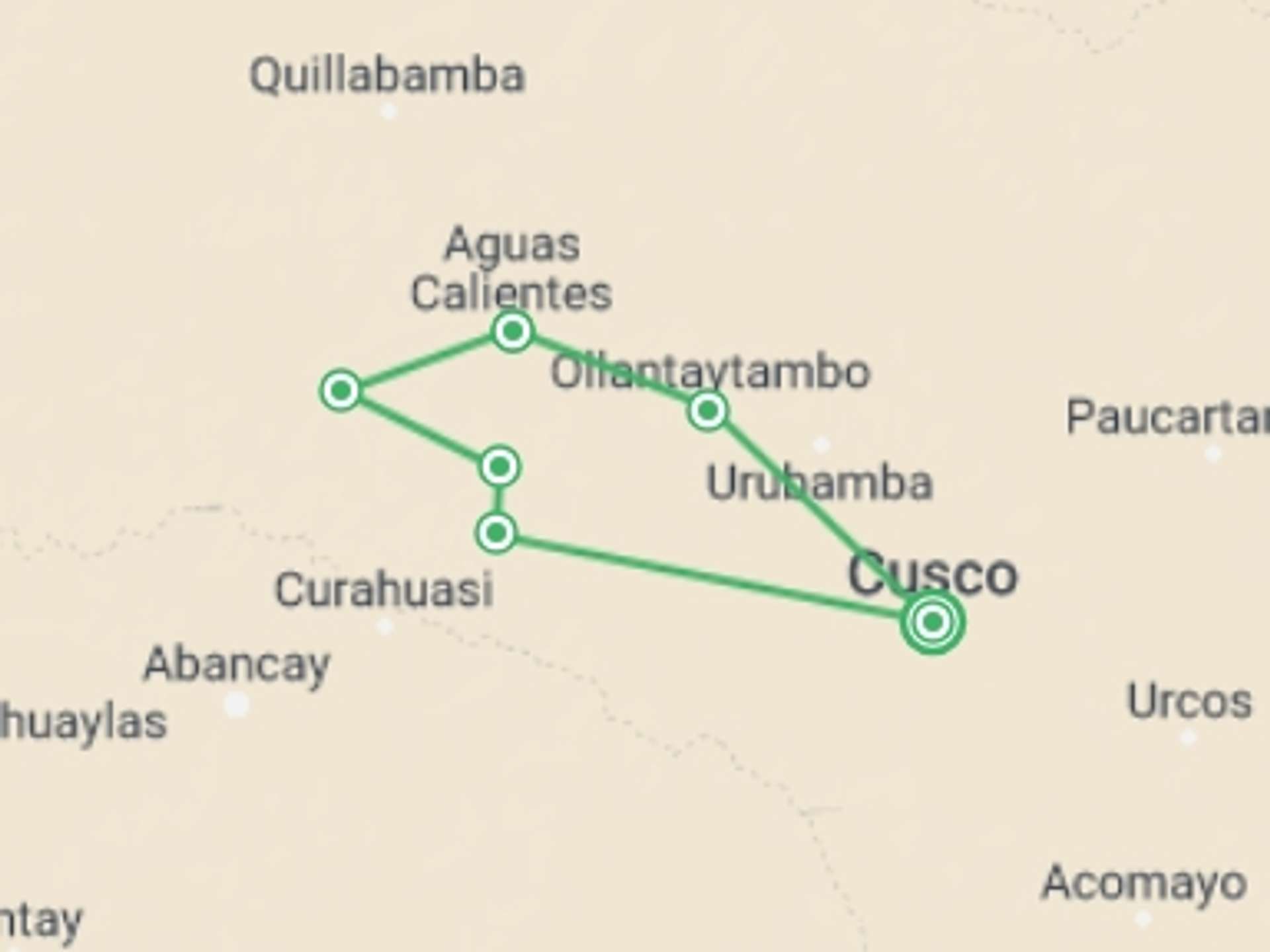 Aguas Calientes 5-Day tours