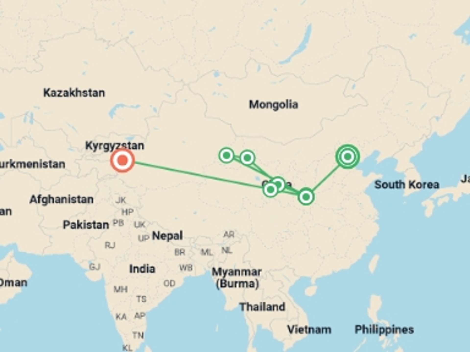 Xian 17-Day tours