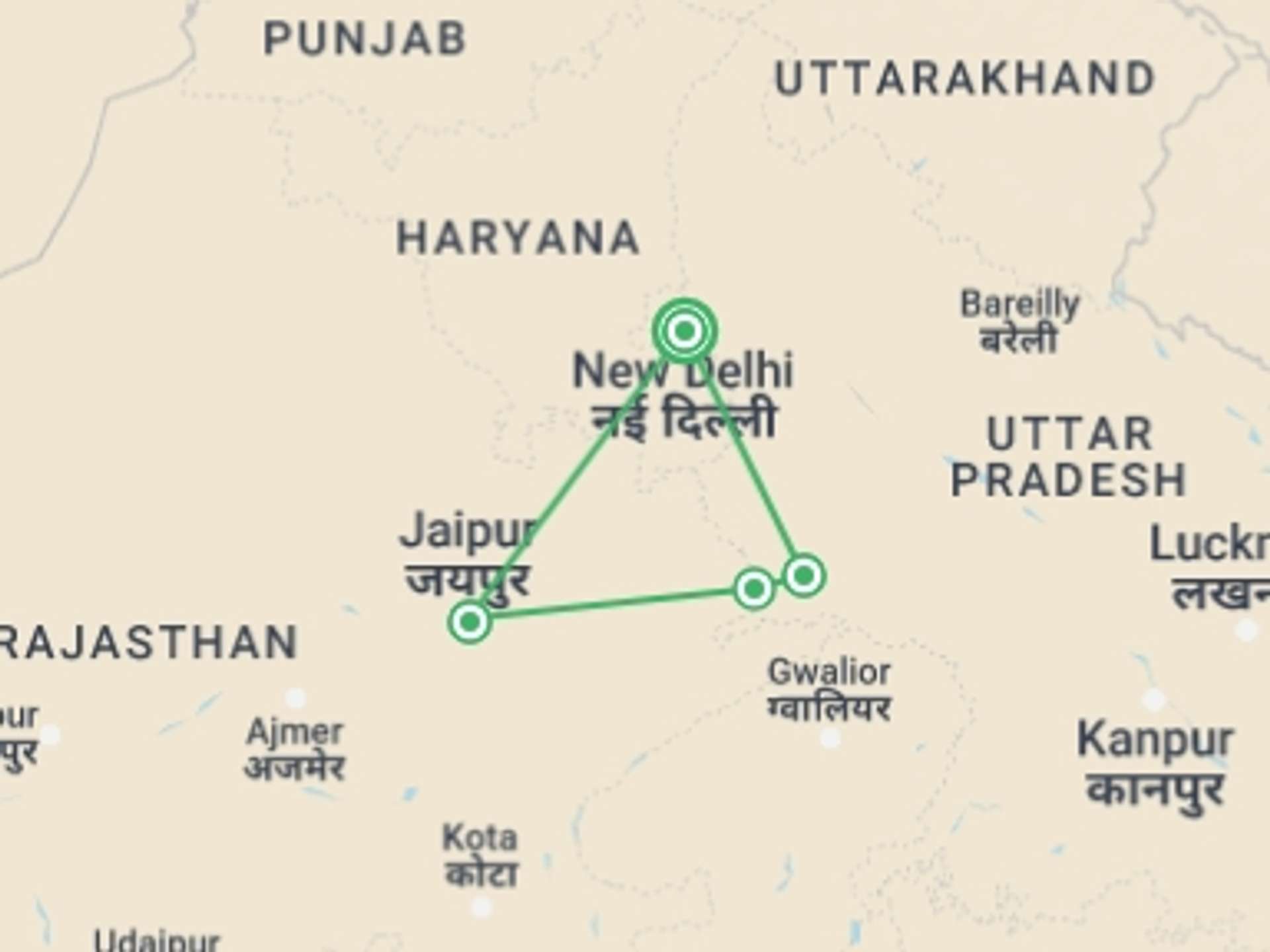 India 7-Day tours