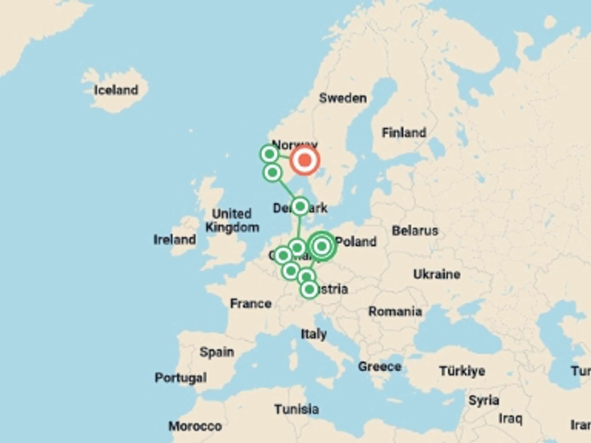 Scandinavia 12-Day tours