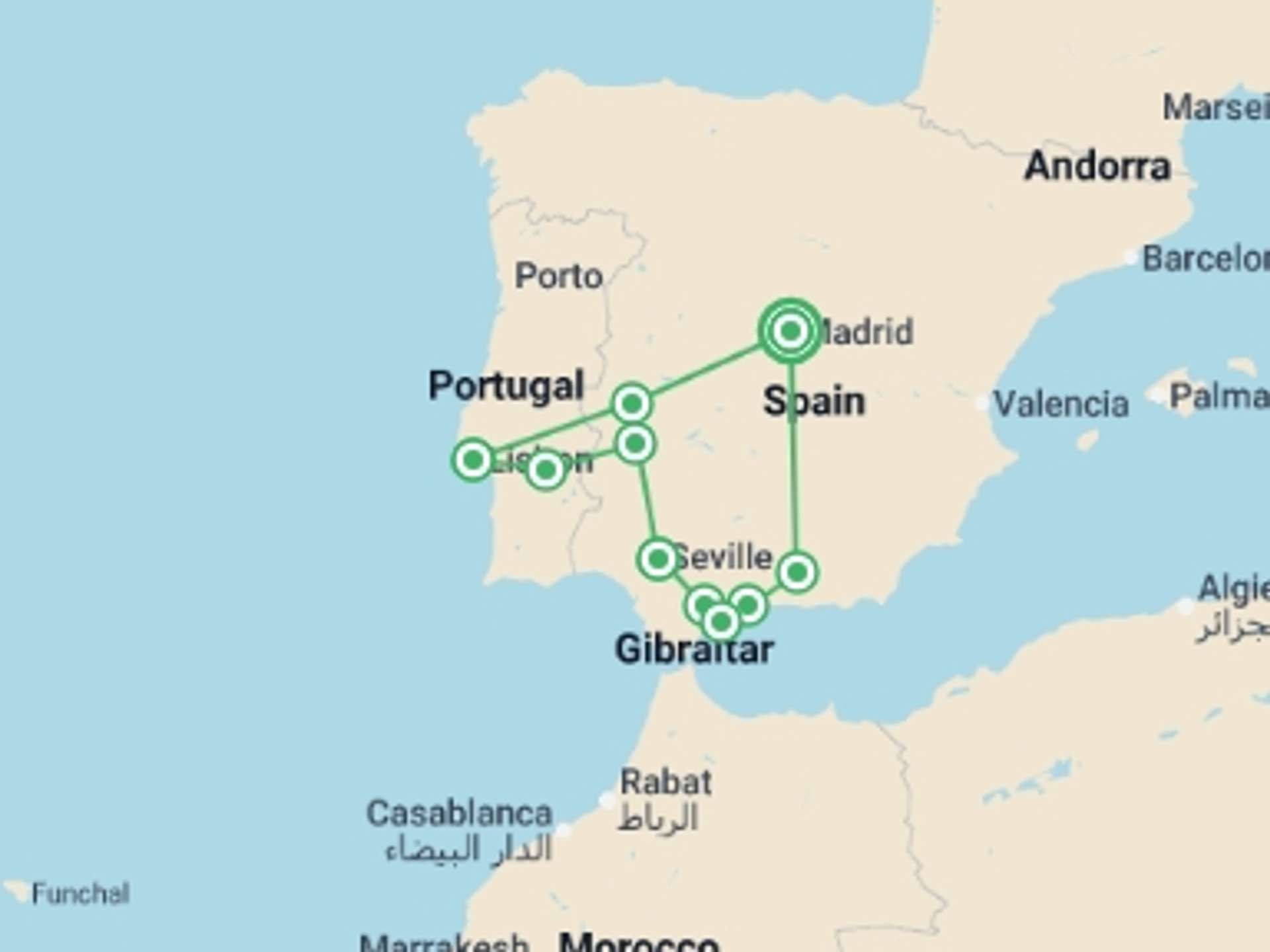 Granada 9-Day tours