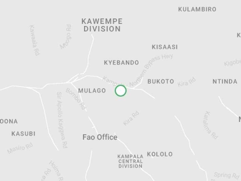 Map itinerary of Kampala Tour in Spring with 1 destination visits for the trip: Boda-boda  City Tour of Kampala