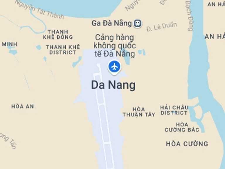 Map itinerary of Vietnam Tour in September 2027 with 1 destination visits for the trip: Da Nang Fishing - Private Day Tour