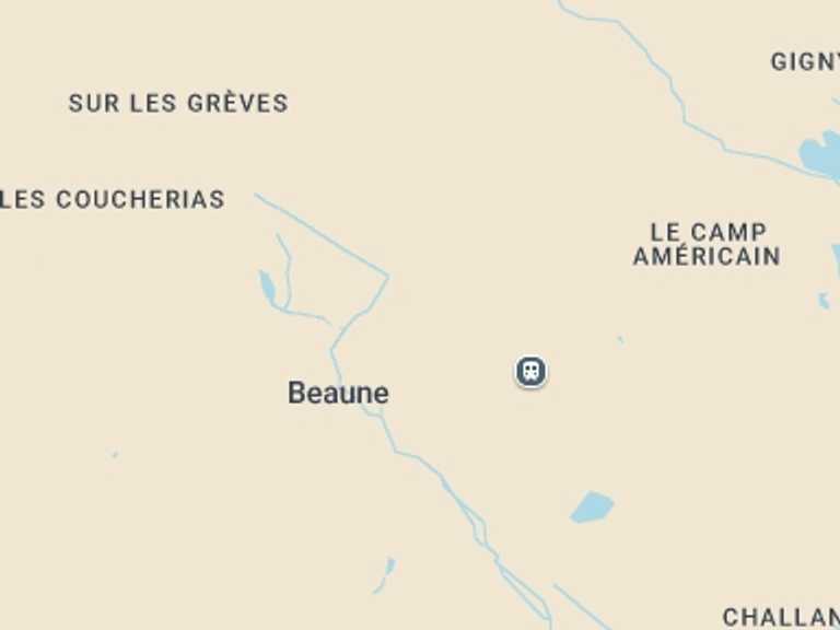 Map itinerary of France Tour in November 2026 with 1 destination visits for the trip: Guided Bike and Wine Tour in Burgundy