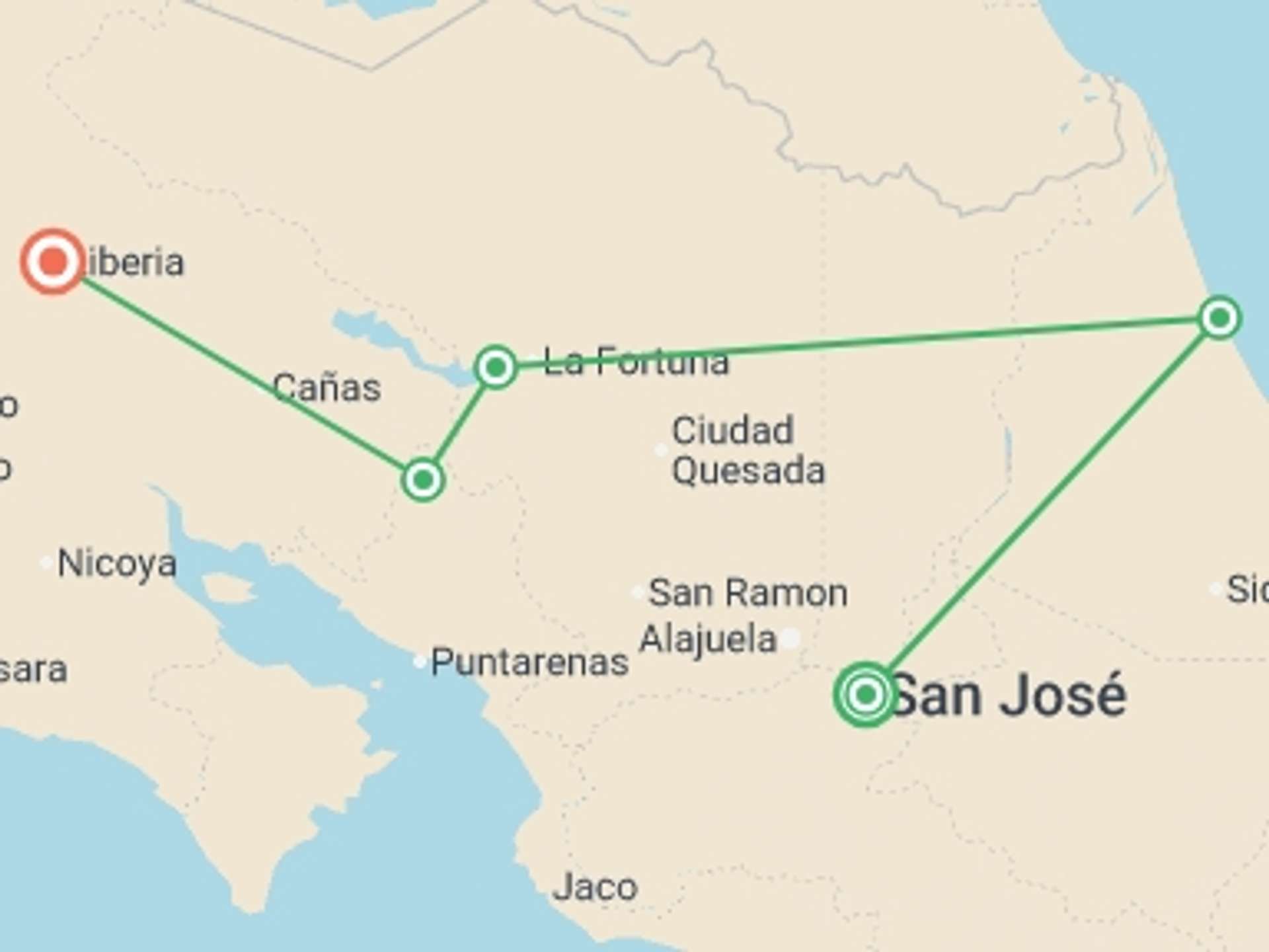 Costa Rica 8-Day tours