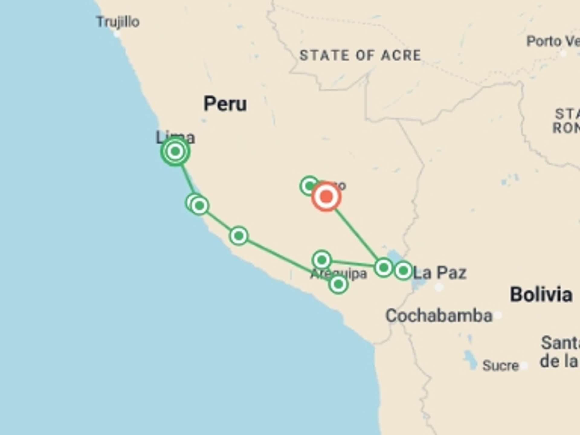 Machu Picchu 15-Day tours