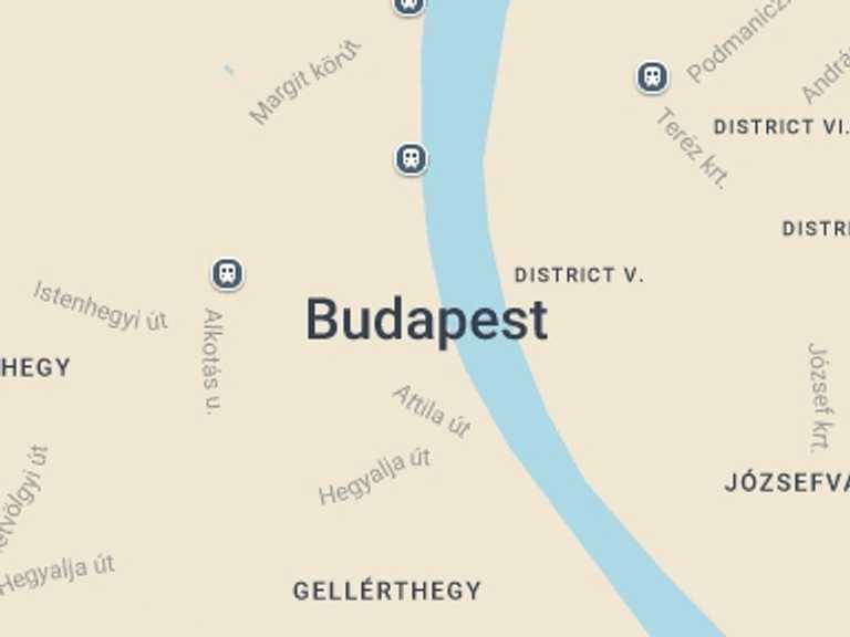 Map itinerary of Hungary Tour in February 2026 with 3 destination visits for the trip: Danube Bend Private, Full-Day Tour With Lunch