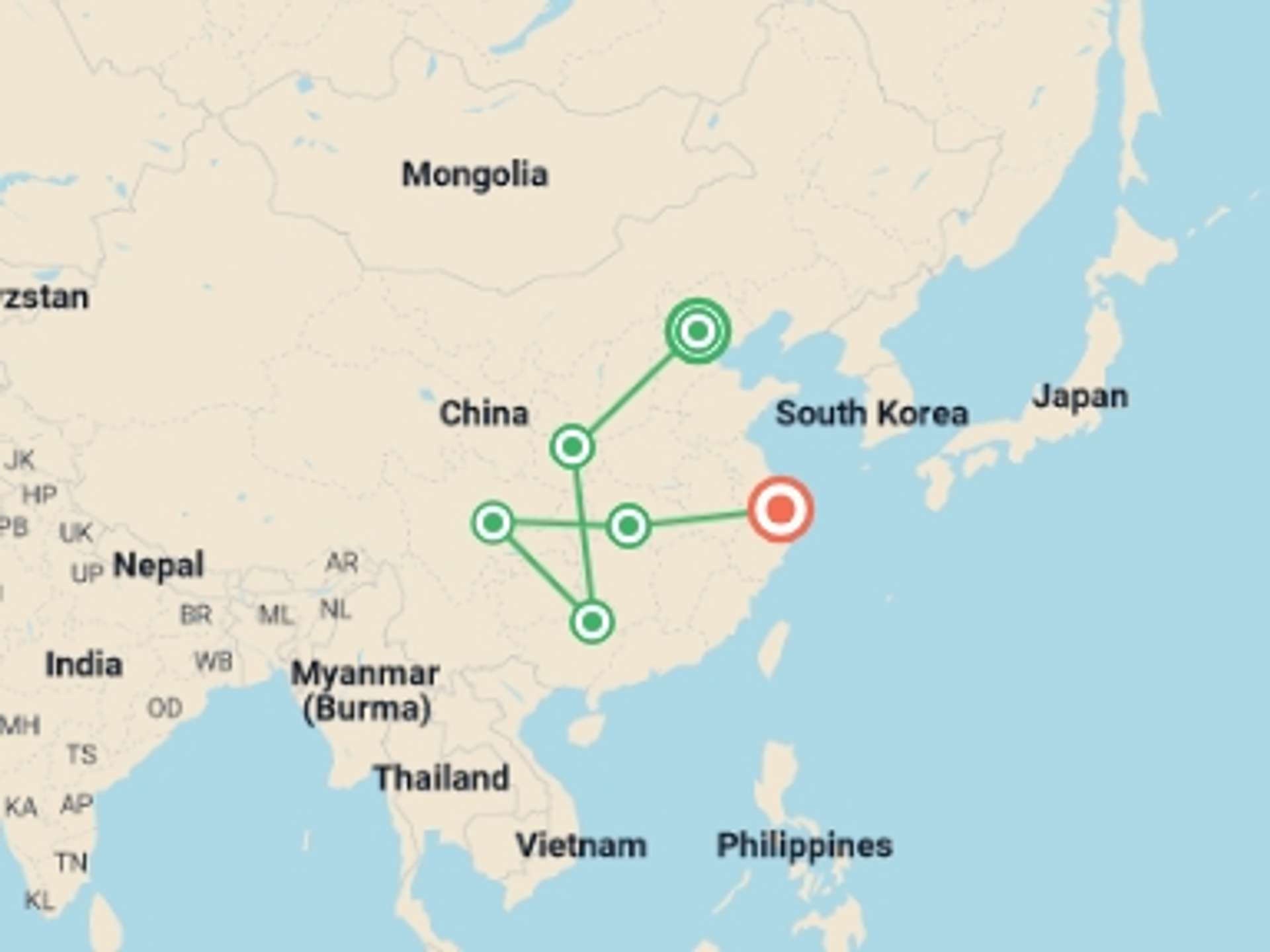 China 15-Day tours