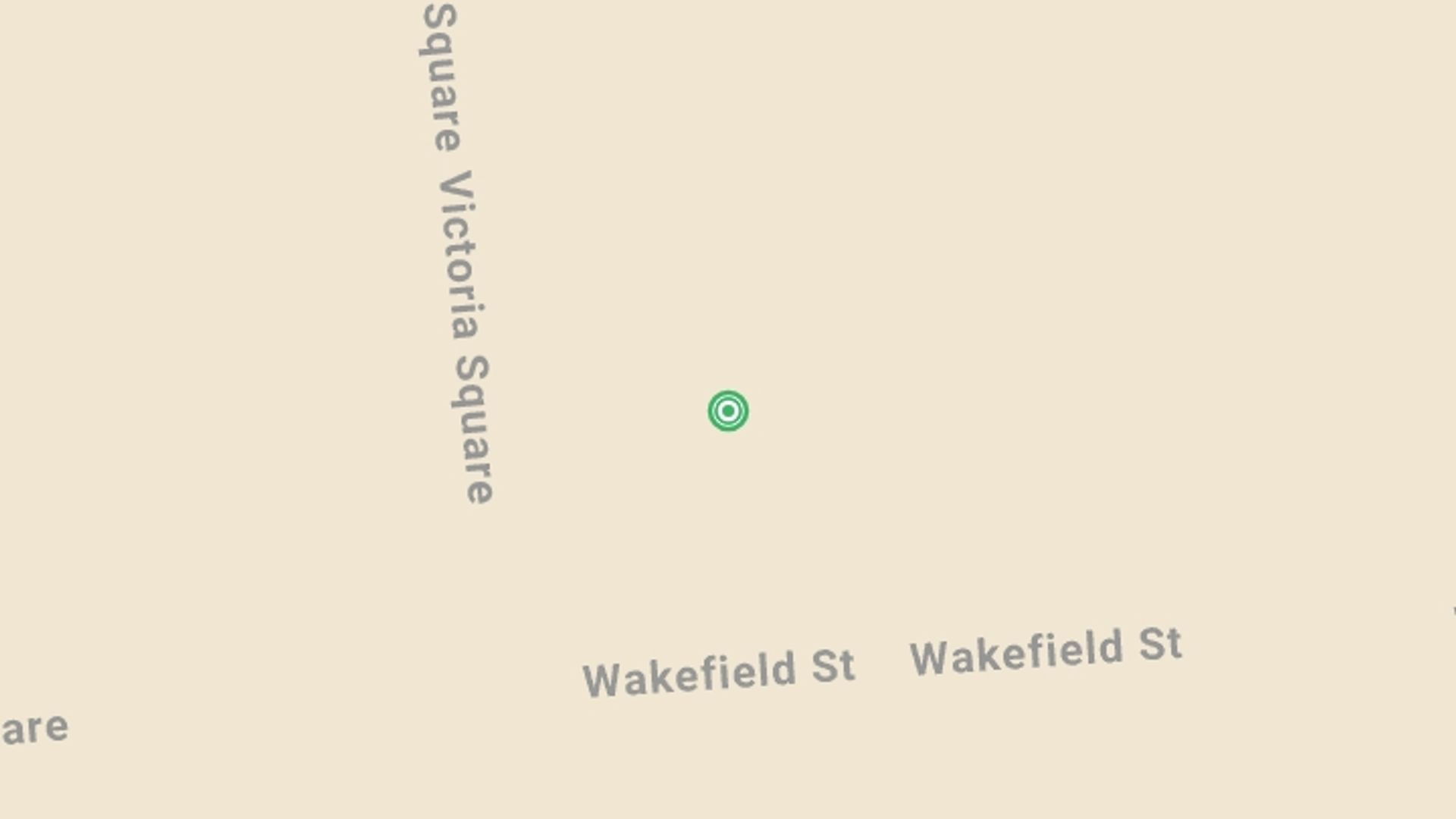 A map showing the tour itinerary for the trip: Kangaroo Island Short Break Adventure, starting in Adelaide, Australia and ending in Adelaide, Australia going through 0 other destinations.