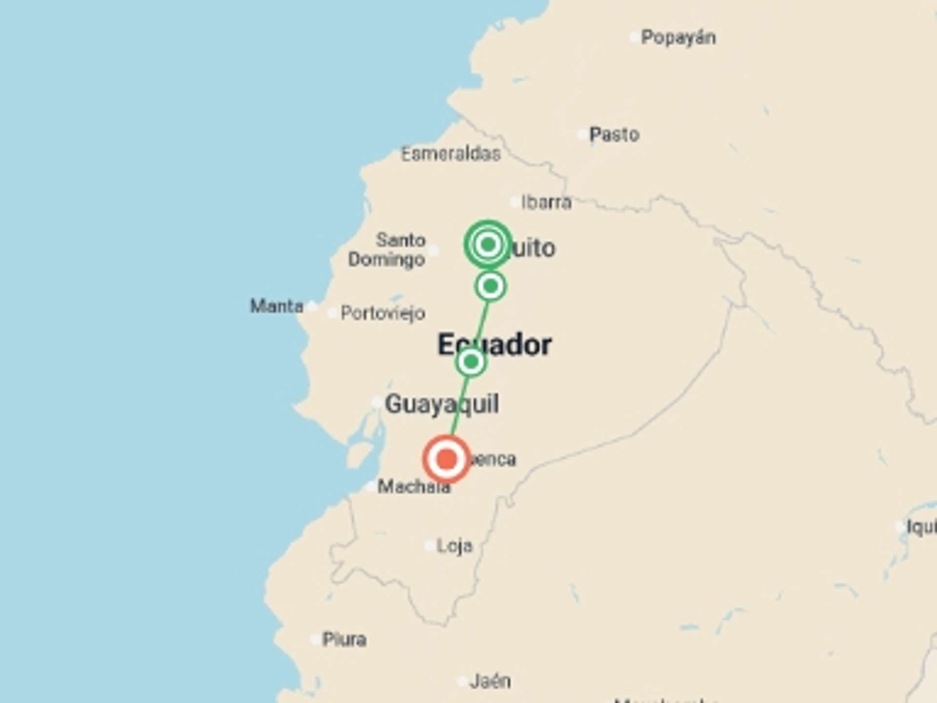 Ecuador 6-Day tours