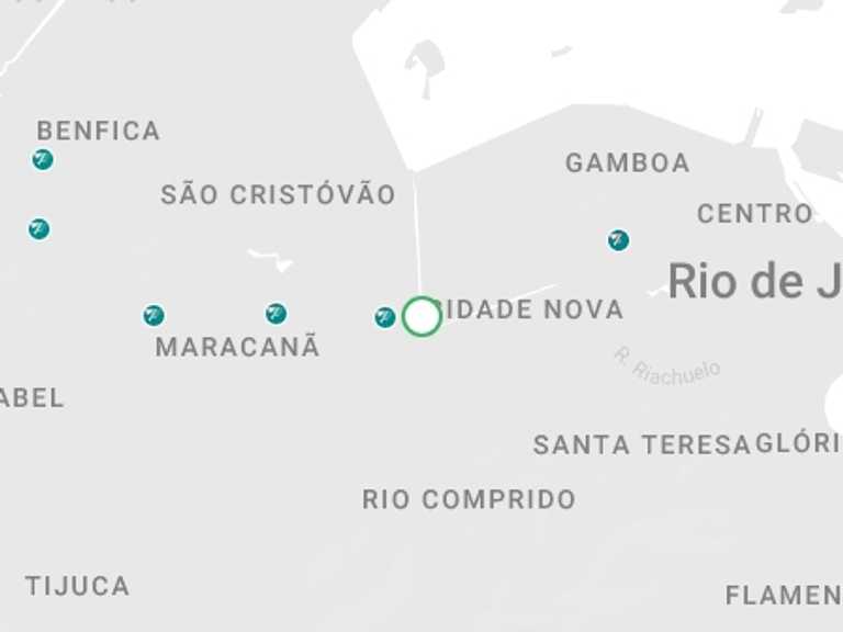Map of Rio de Janeiro Natural landmarks sightseeing Tour with 1 destination visits for the trip: Christ The Redeemer & Sunset At Sugarloaf