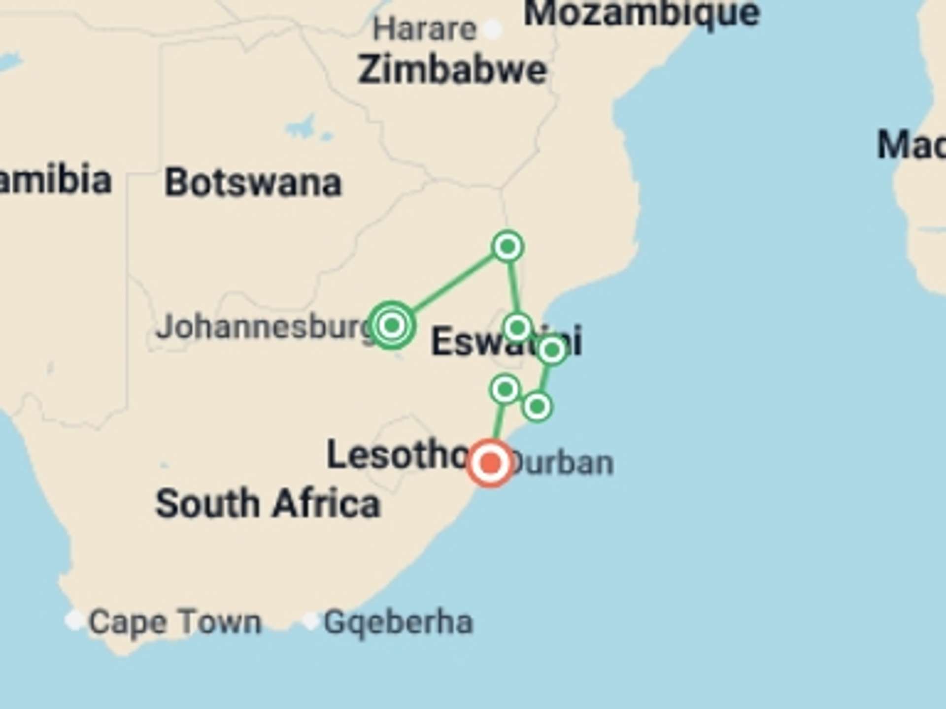 South Africa 9-Day tours