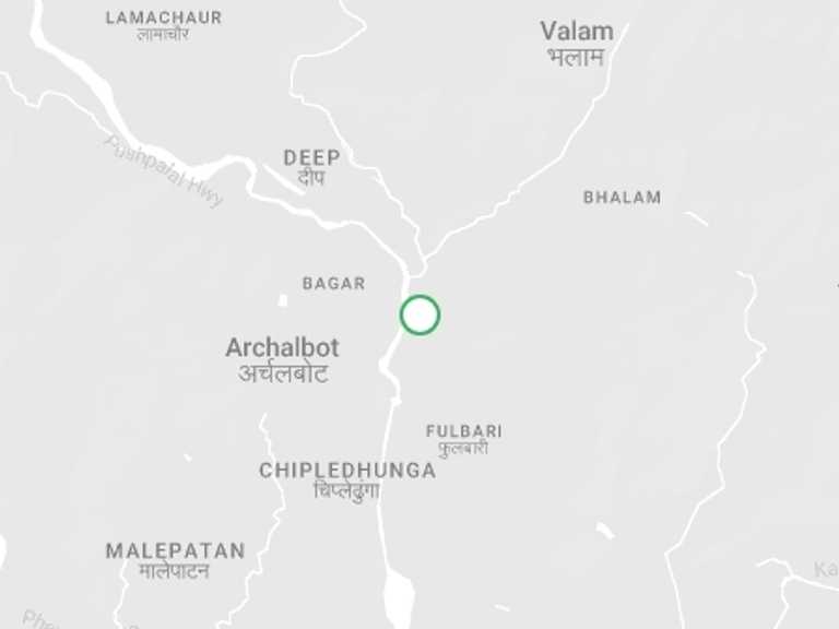 Map itinerary of Pokhara Tour in September 2027 with 1 destination visits for the trip: Pokhara Full Day Sightseeing Tour