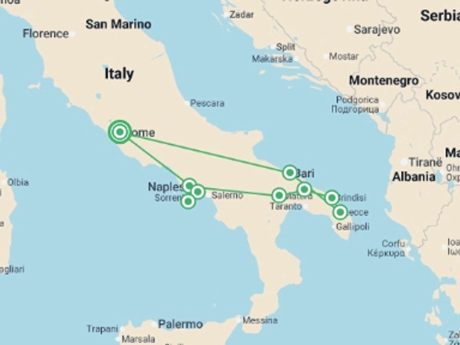 Italy 5-Day tours