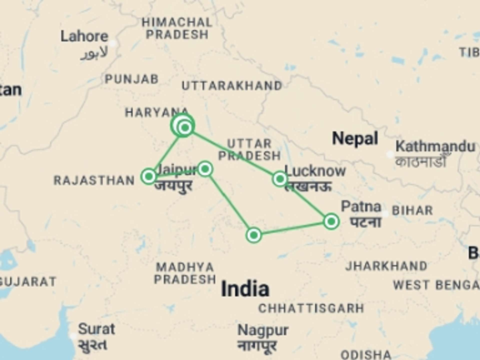 India 9-Day tours