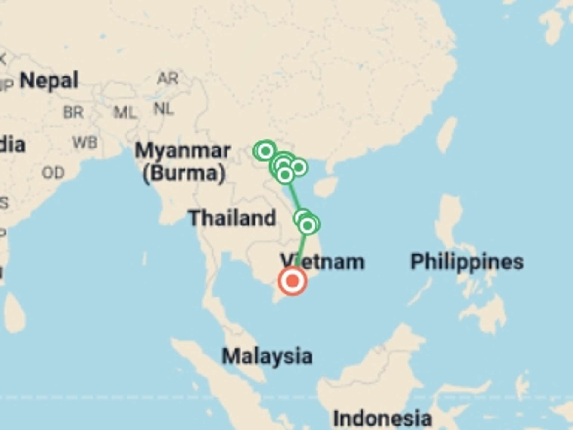 Hanoi 14-Day tours