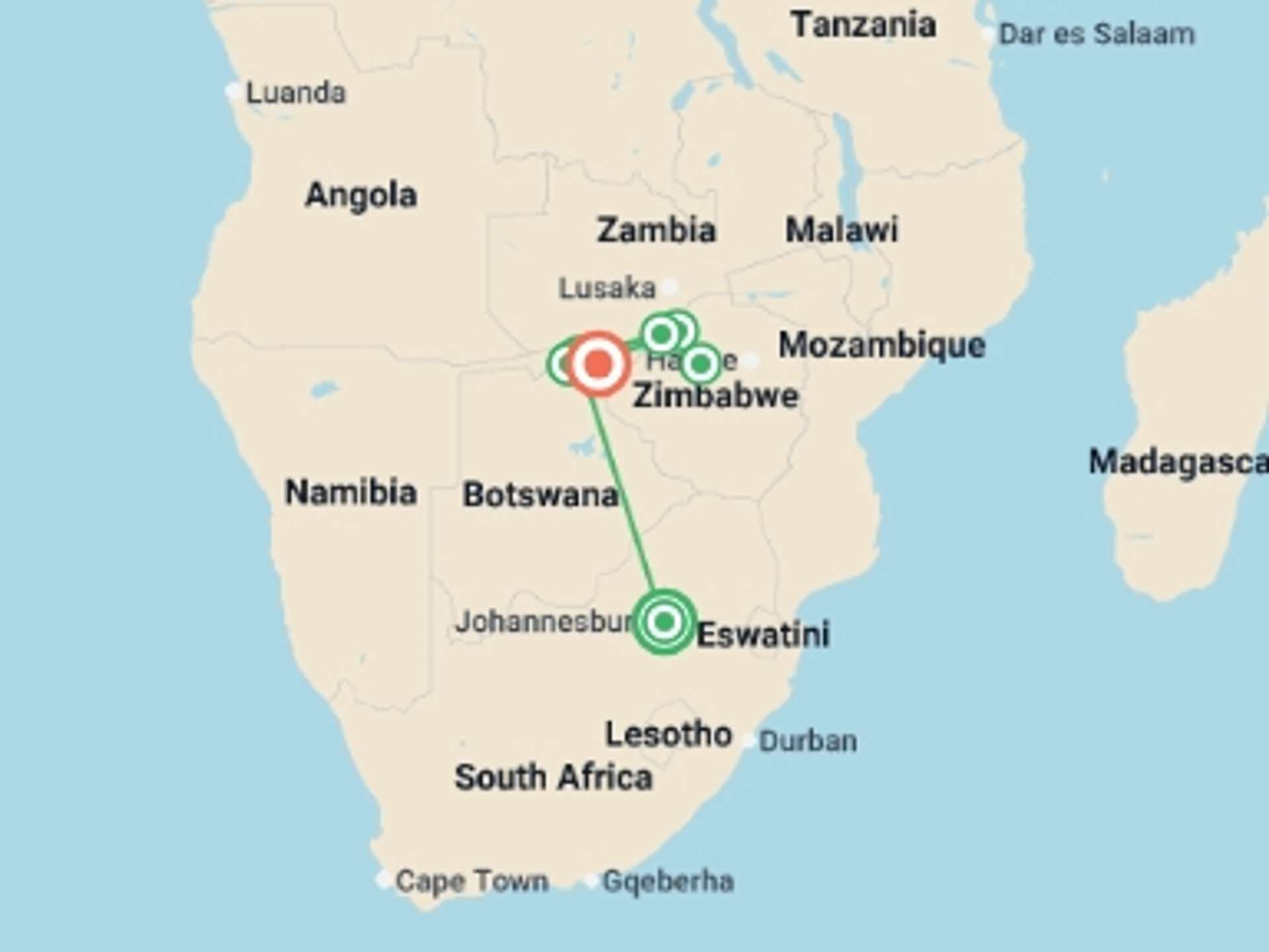 Johannesburg 9-Day tours