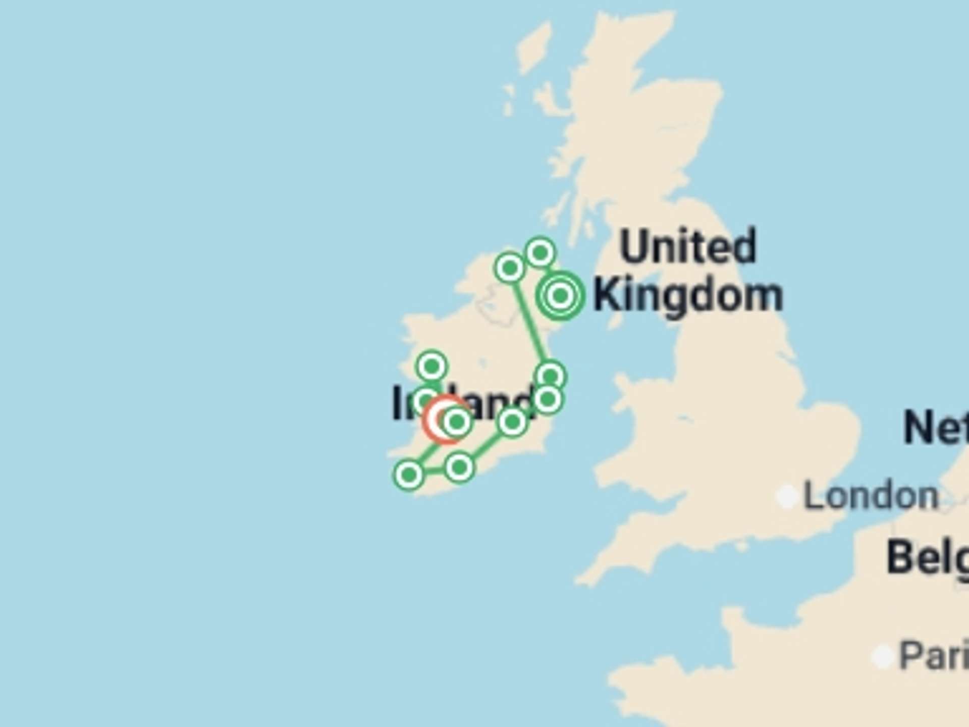 Ireland 12-Day tours