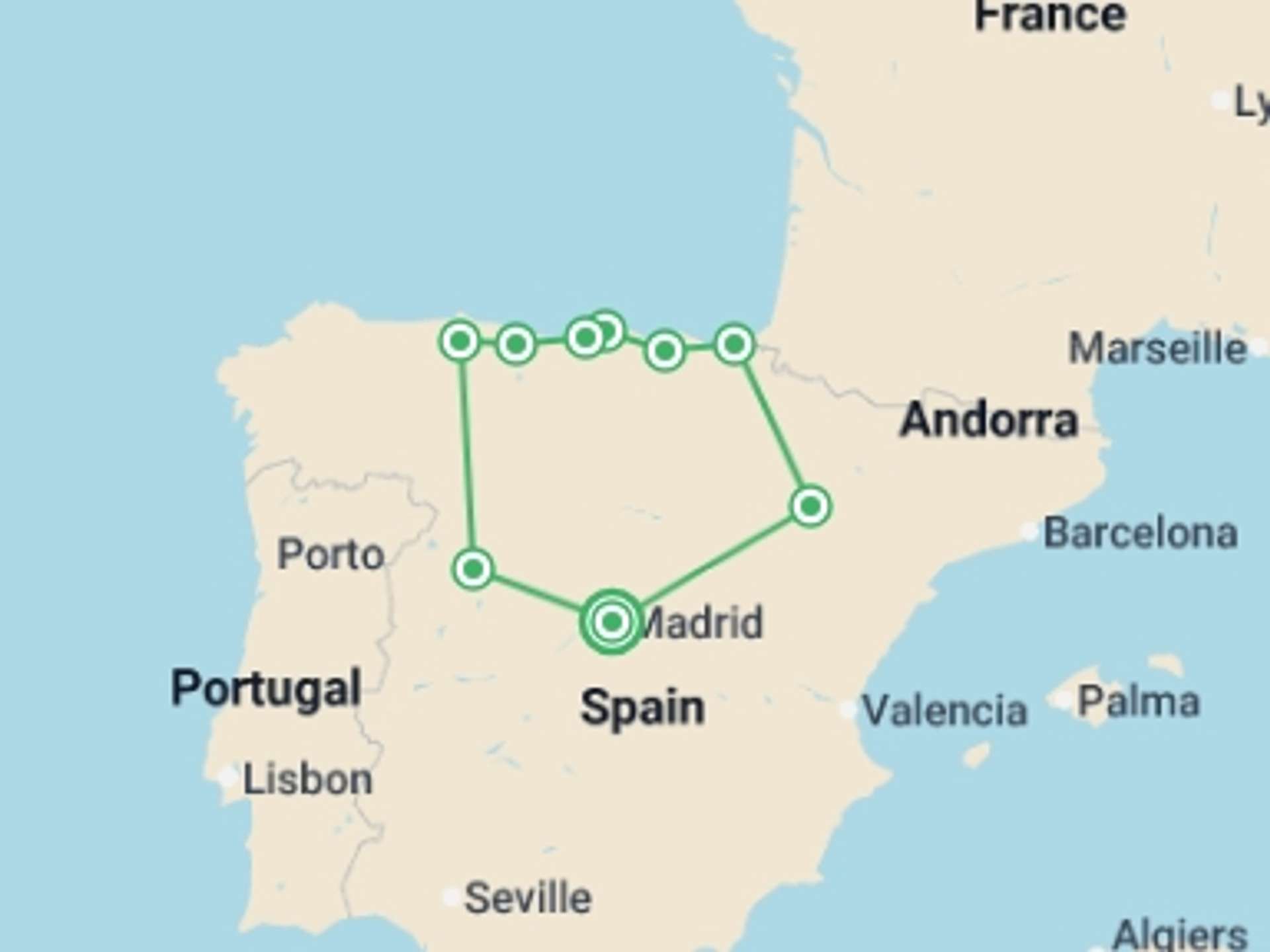 Spain 4-Day tours