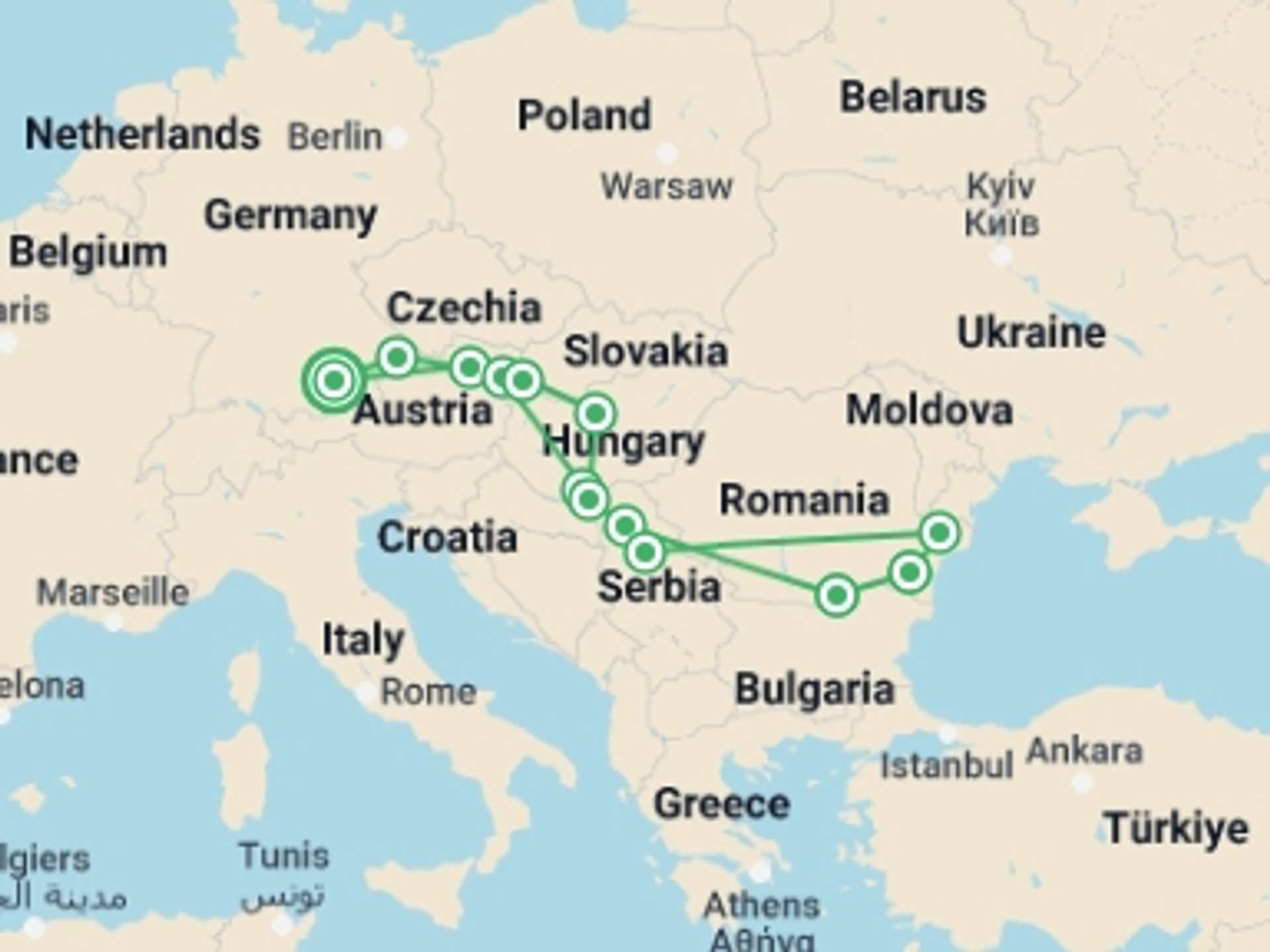 Budapest 15-Day tours