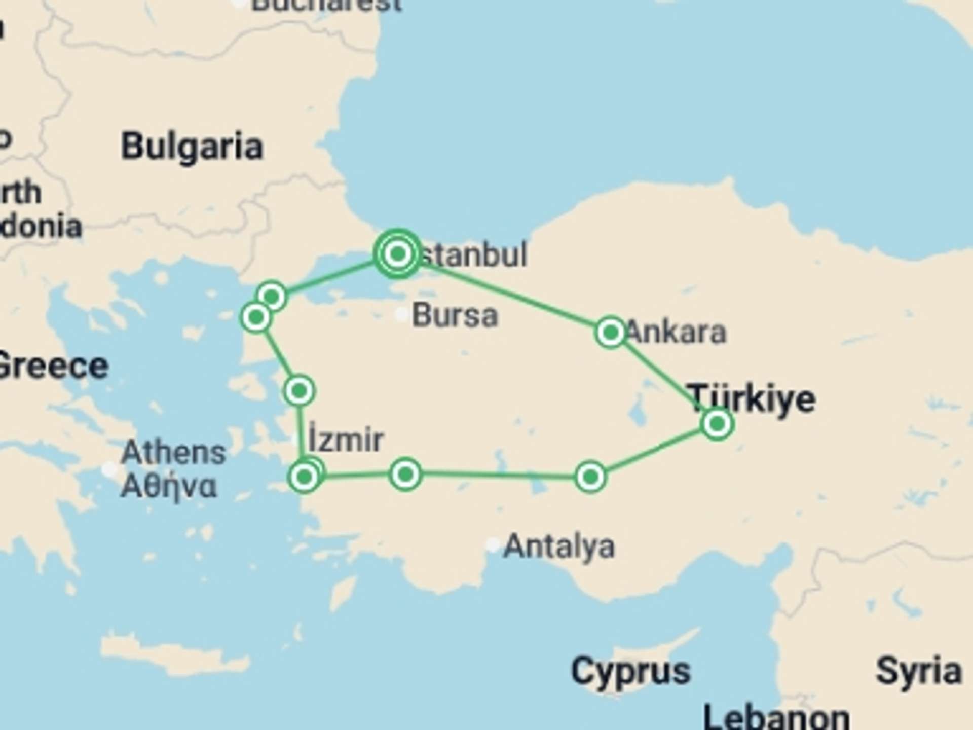 Kusadasi 10-Day tours