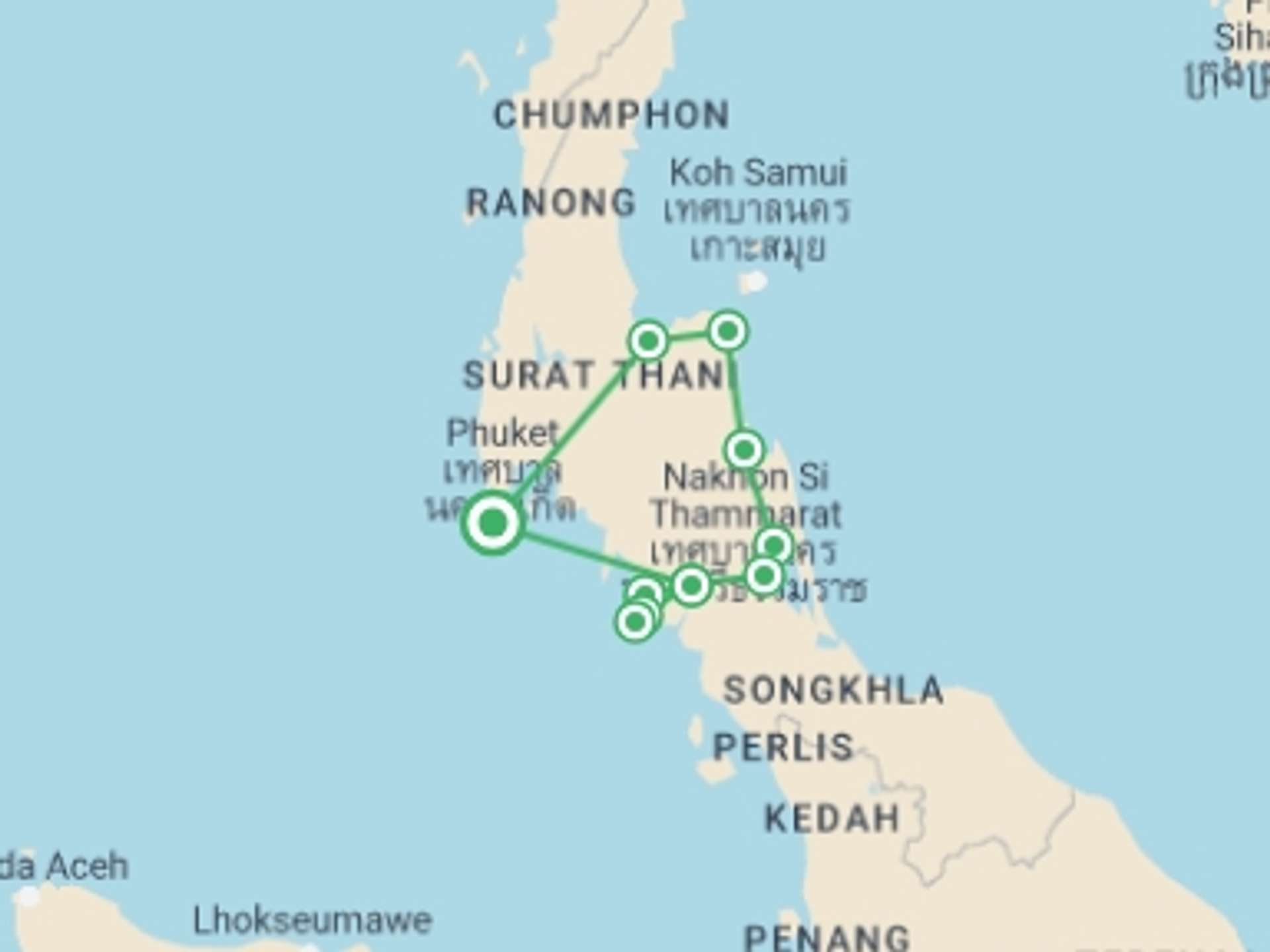 Thailand 6-Day tours