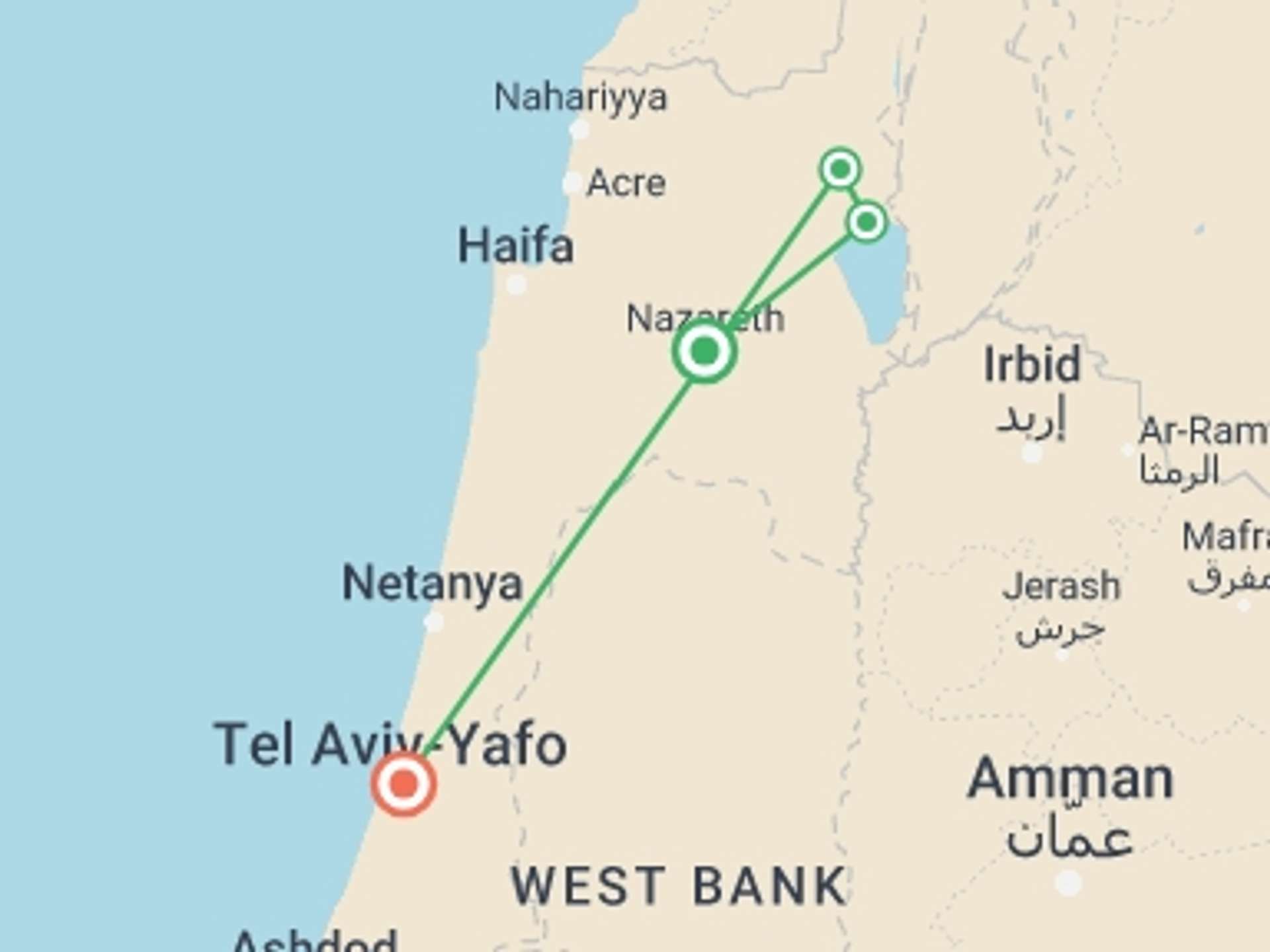 Israel 2-Day tours
