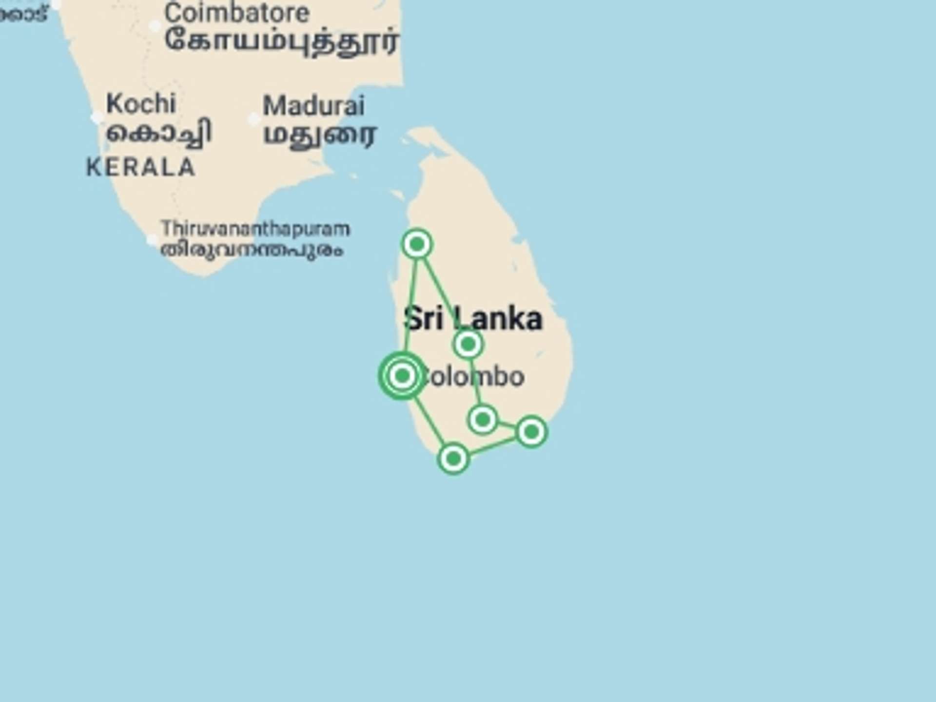 Colombo 9-Day tours