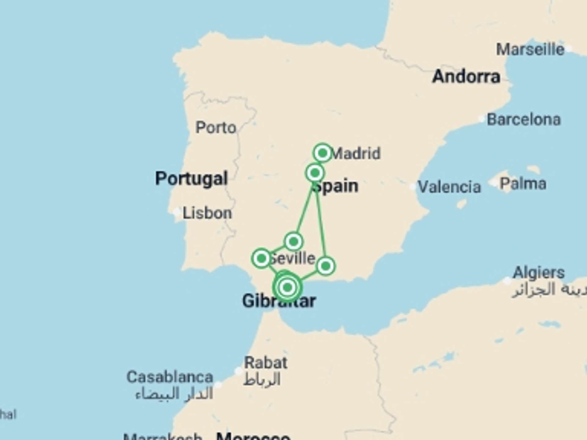 Spain 5-Day tours