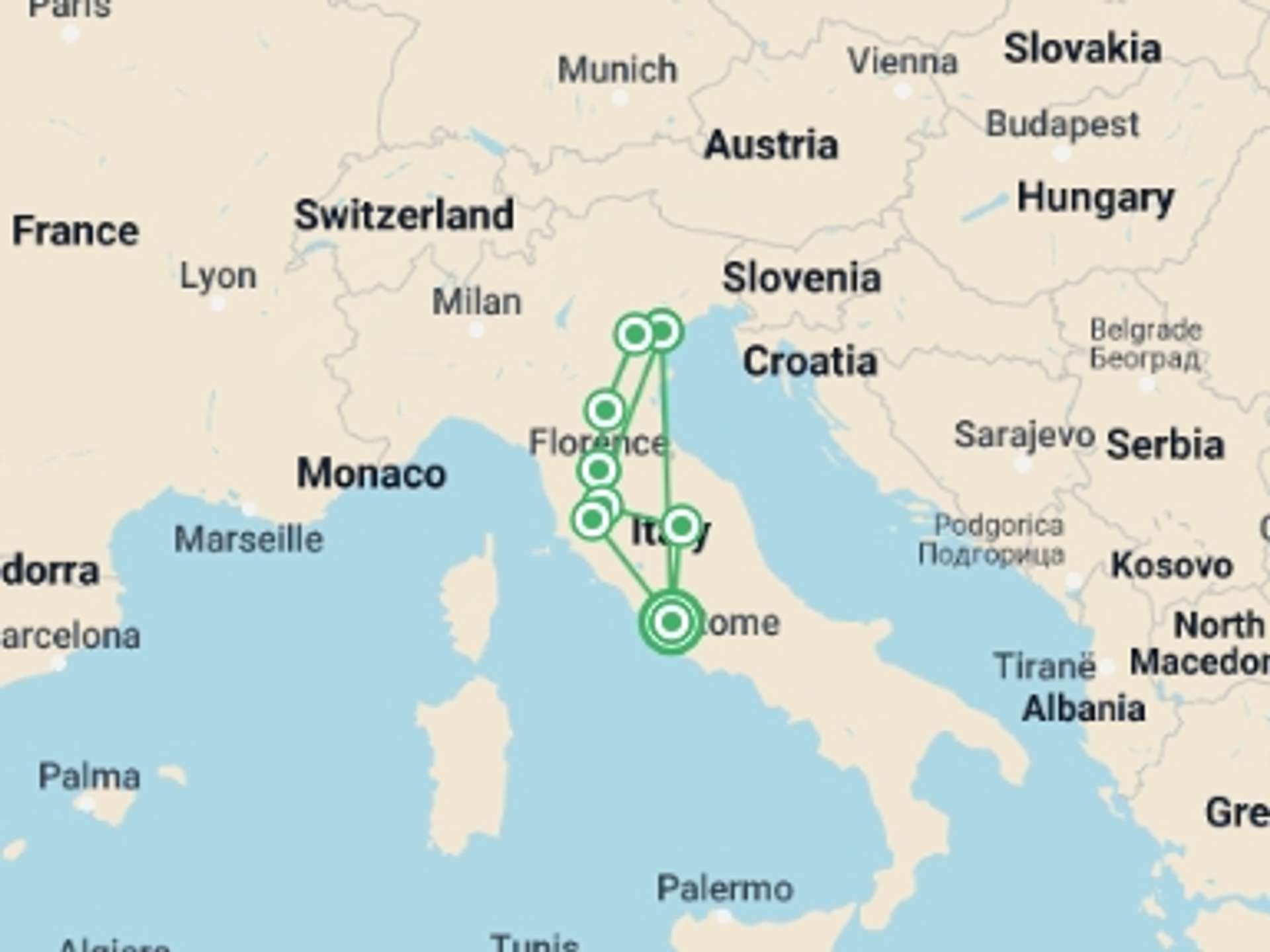 Venice 8-Day tours