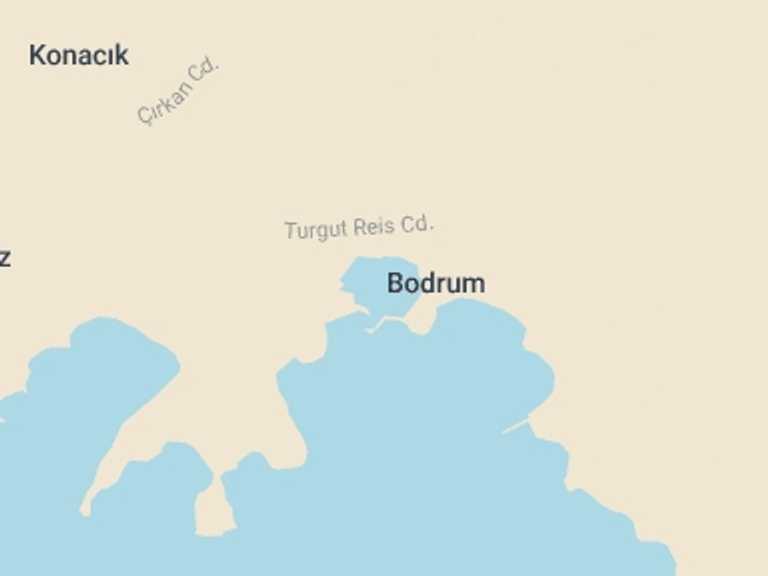 Map itinerary of Mediterranean Tour in December 2025 with 1 destination visits for the trip: Bodrum Private Shore Excursion