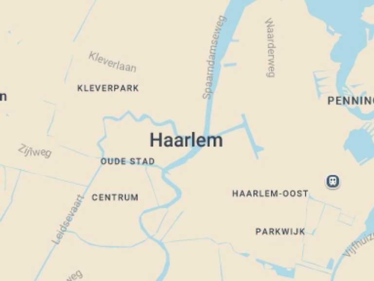 Map itinerary of Holland Tour in September 2026 with 2 destination visits for the trip: Dune & Highlights bike tour