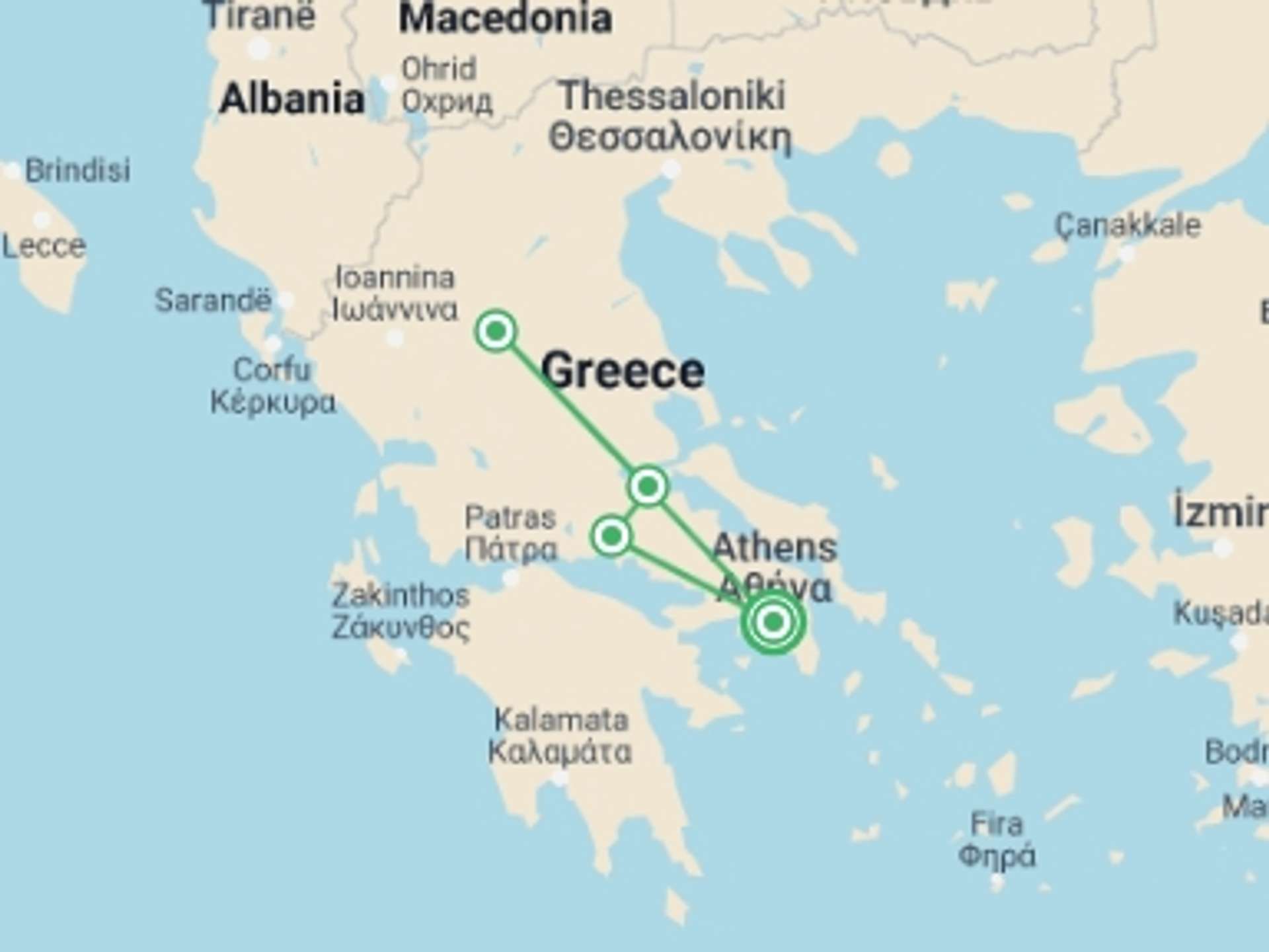 Greece 4-Day tours