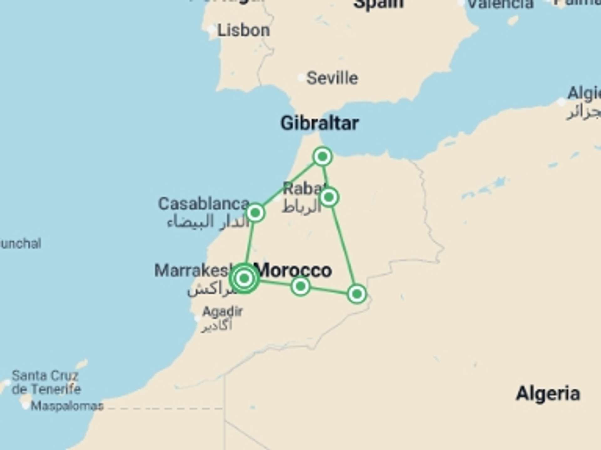 Casablanca 9-Day tours