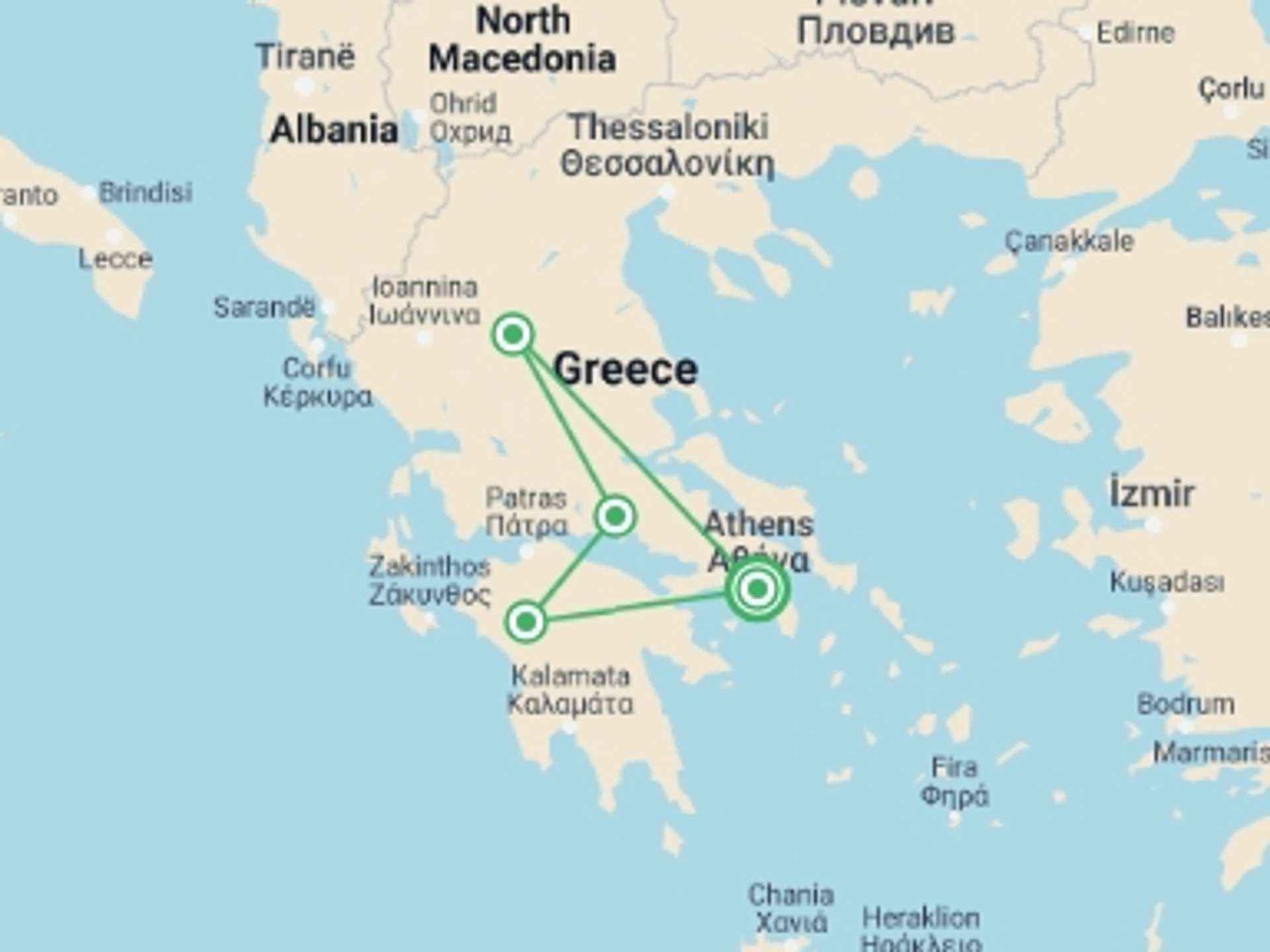 Greece 4-Day tours