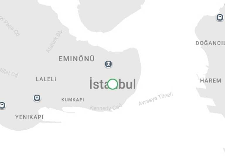 Map of 1-Day Turkey Tour with 1 destination visits for the trip: Istanbul Tulip Festival Group Tour