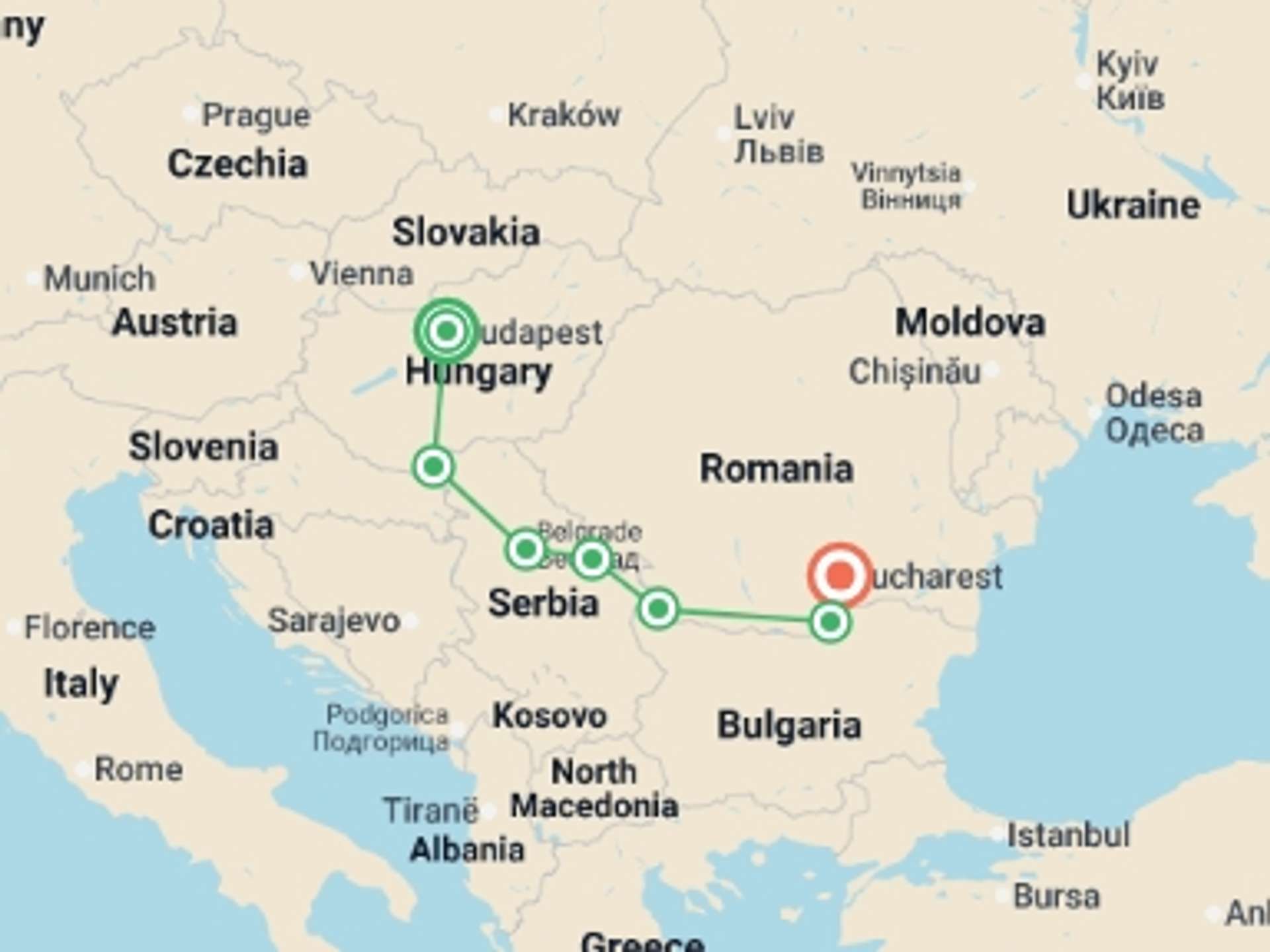Eastern Europe 10-Day tours