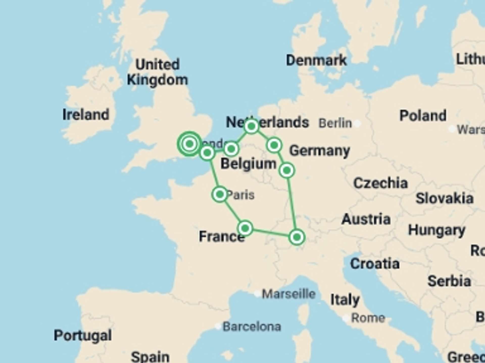 Germany 7-Day tours
