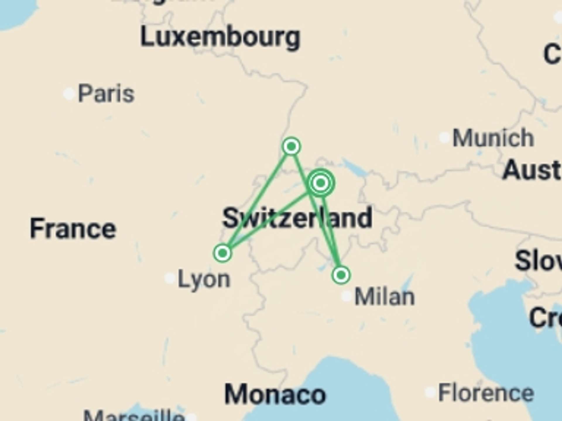 Switzerland 6-Day tours