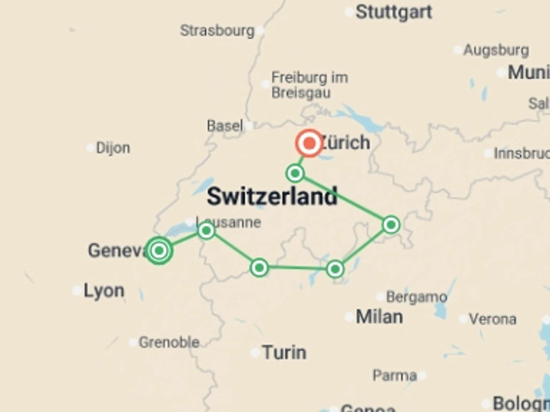 Switzerland 8-Day tours