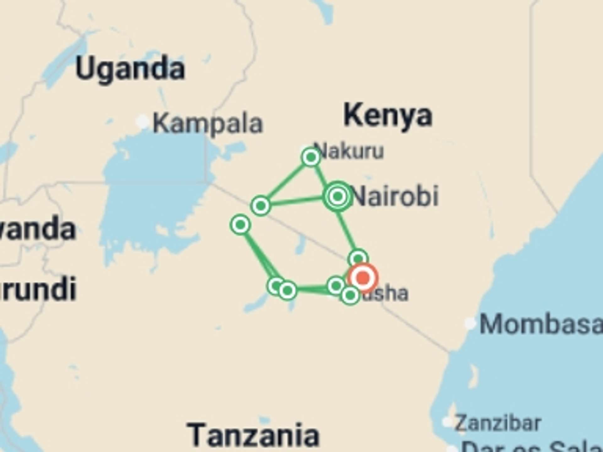 Nairobi 13-Day tours
