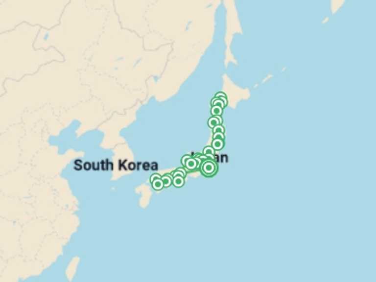 Map of Kyoto City sightseeing Tour with 16 destination visits for the trip: Japan Awaits You