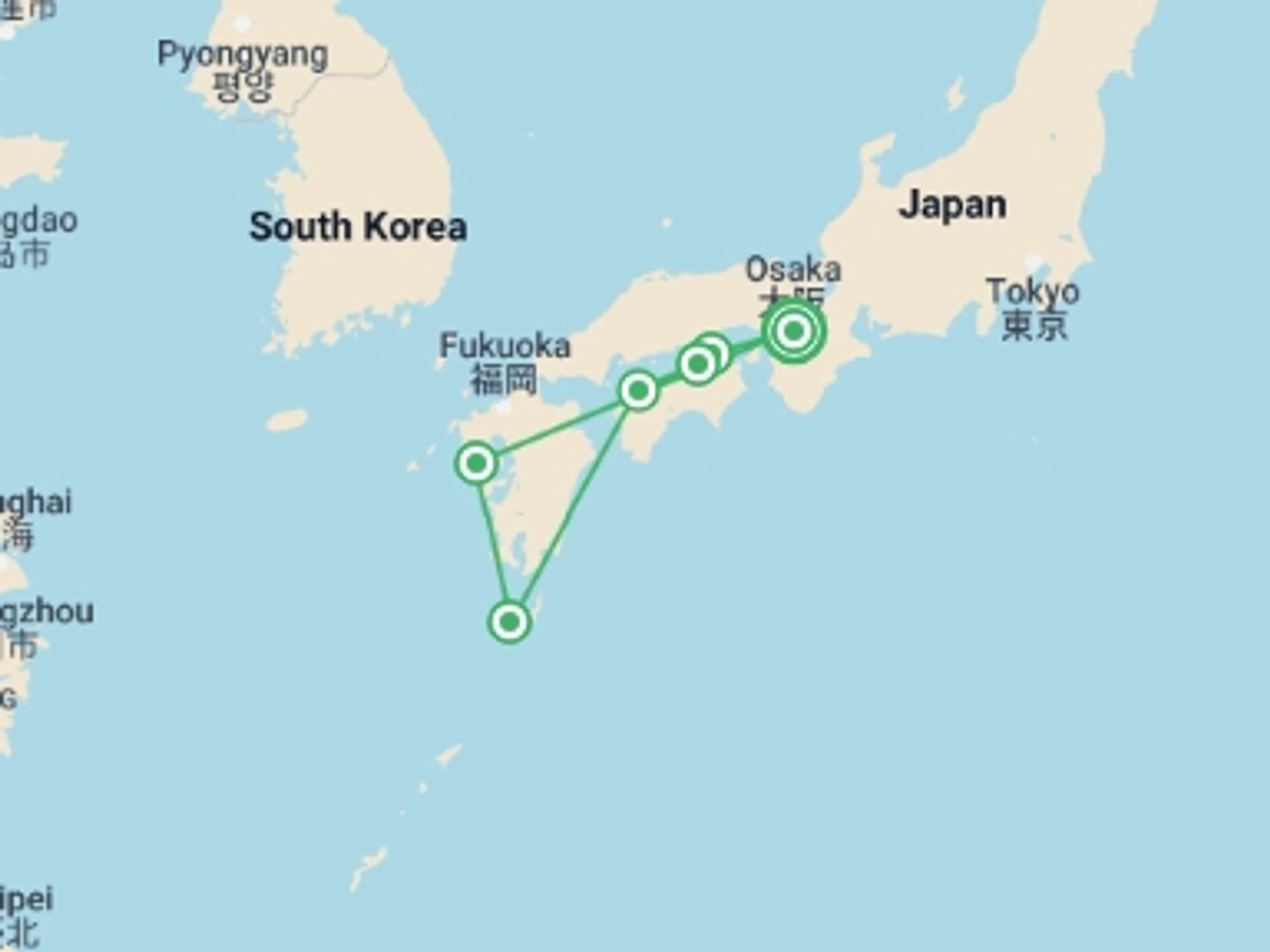 Osaka 12-Day tours