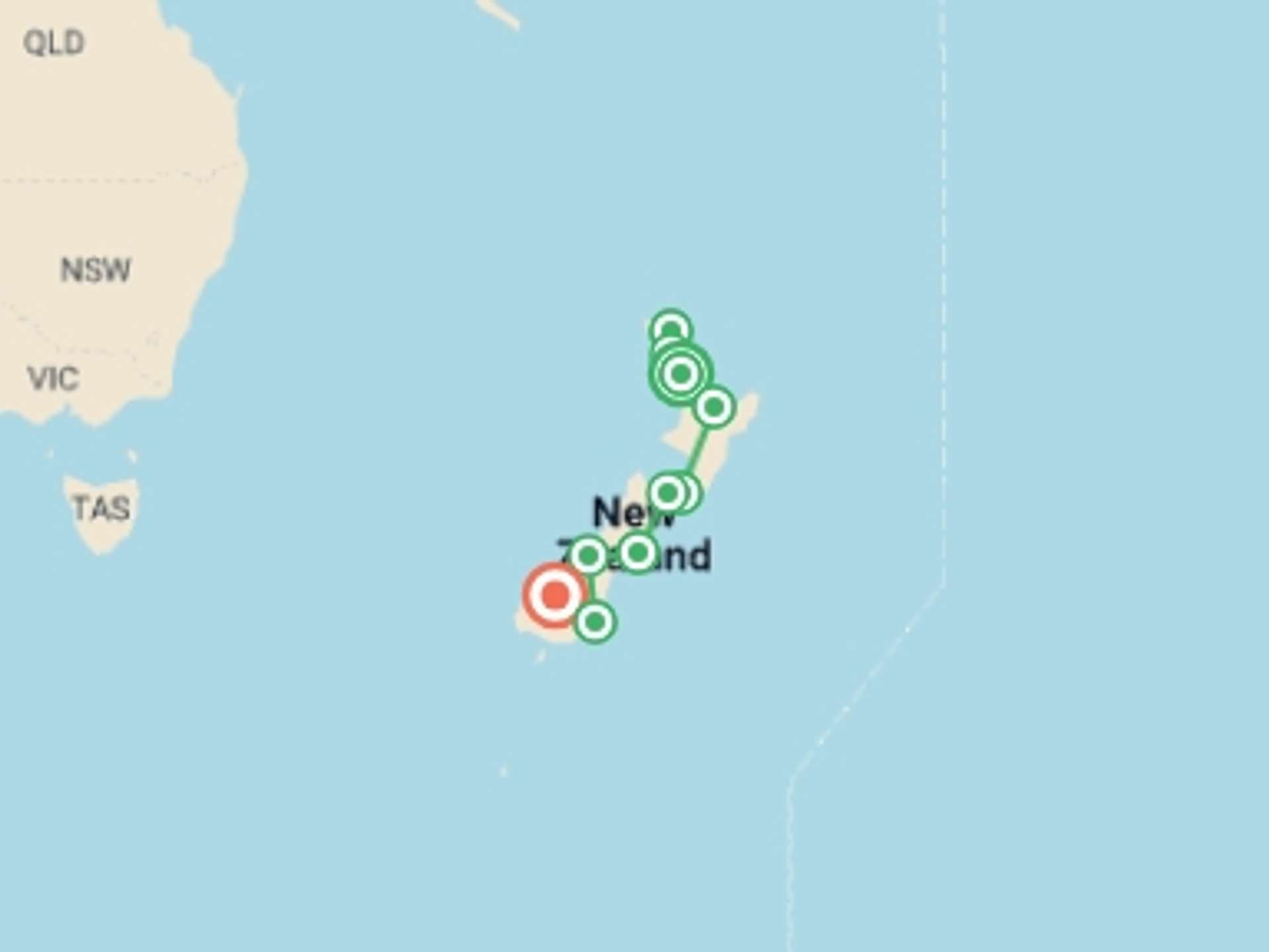 New Zealand 19-Day tours