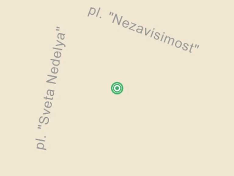 Map itinerary of Balkans Tour in October 2026 with 1 destination visits for the trip: Bulgaria At A Glance: Sofia City Break