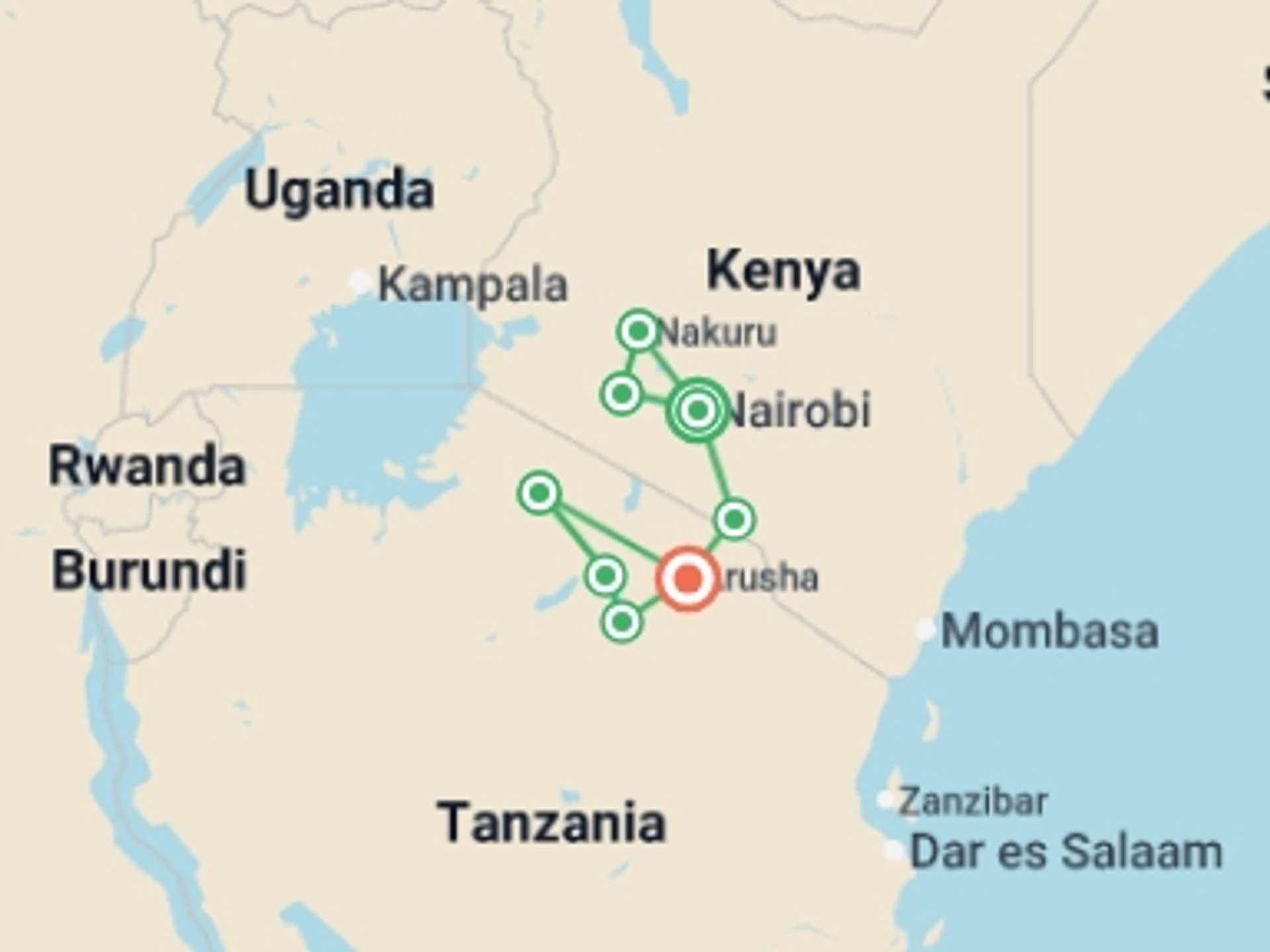 Nairobi 13-Day tours