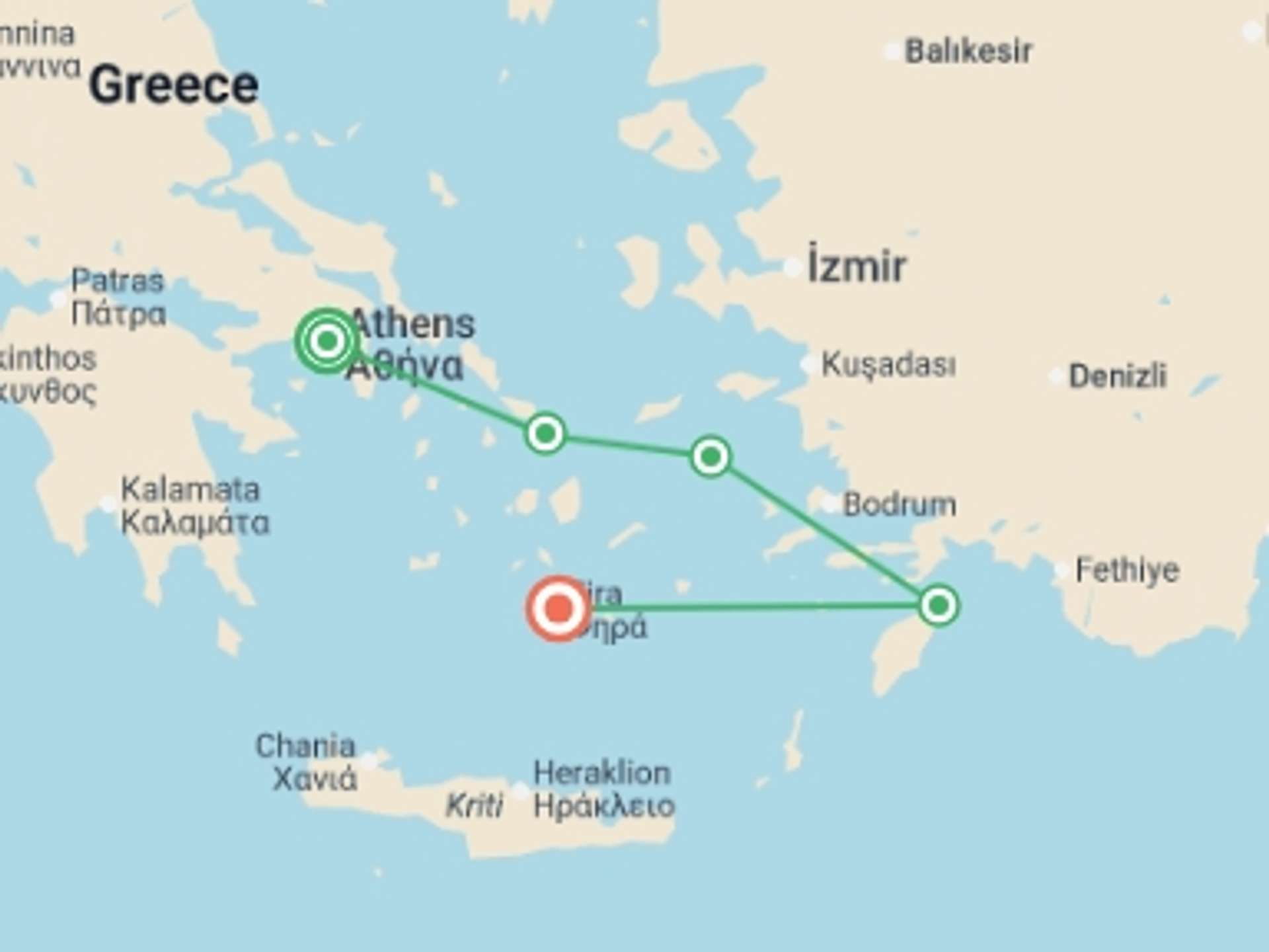 Santorini 8-Day tours